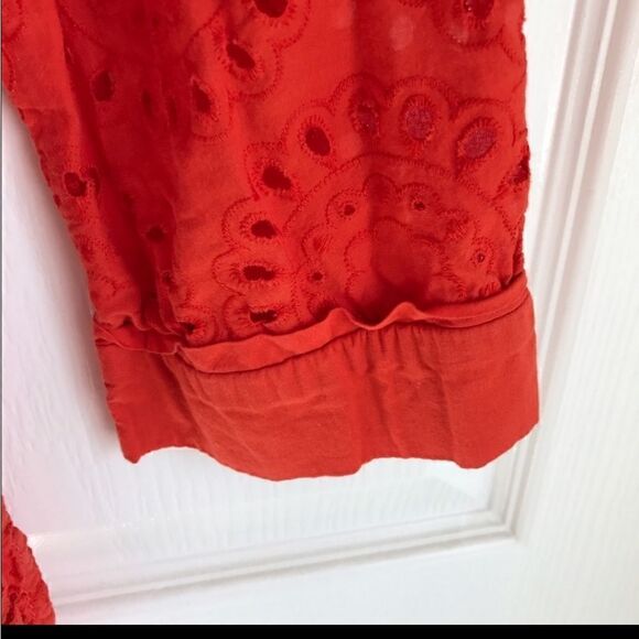 J CREW Eyelet Flowy Tunic - Picture 2 of 6